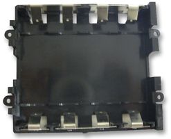 BOX ENCLOSURES - SBH-4AA-TW - 电池座 4XAA 白色