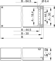 SCHROFF - 62405-001 - 支撑导轨 135MM