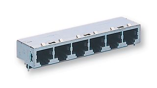 FCI - 94910-001MLF - 插座，RJ45 SHLD 1口