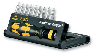 WERA - KRAFTFORM KOMPAKT 11 ESD - 螺丝刀头套件 防静电 10件