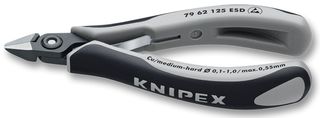 KNIPEX - 79 62 125 ESD - 侧剪钳 精密型 ESD 125MM