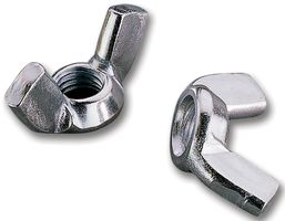 TR FASTENERS - M4- NWST-Z50- - 蝶形螺母 镀亮锌 M4