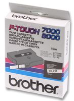 BROTHER - TZ-325 - 打印带 白字/黑底 9MM