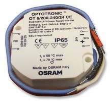 OSRAM SYLVANIA - OT6/200-240/24CE - 发光二极管驱动器 6W 24V IP65