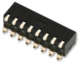 MULTICOMP - MCEPM-08 - 开关 DIL 钢琴键 SMD 8路