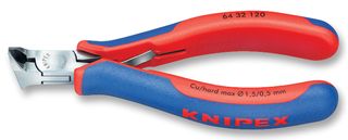 KNIPEX - 64 32 120 - 末端剪钳 斜口 120mm