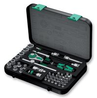 WERA - 8100 SA 4 - 棘齿工具套件 ZYKLOP 英制 41件