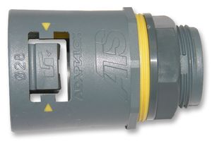 ADAPTAFLEX - AT16/M16/A/GRY - 导管配件 直型 M16 16MM 灰/黄色 10只