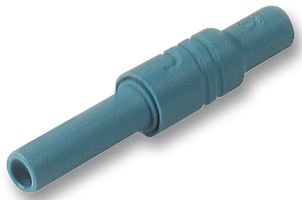 HIRSCHMANN - KUN S BLUE - 插孔 安全型 4mm 蓝色