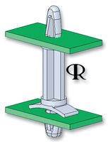 RICHCO - LCBSM-3-01 - 电路板间隔柱 小型